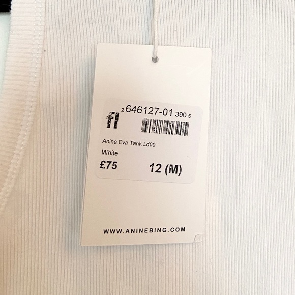 🚨SOLD🚨 Anine Bing racerback tank - Picture 5 of 5